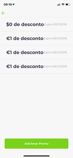 Código de desconto adicionado para usar e-scooter Lime-S