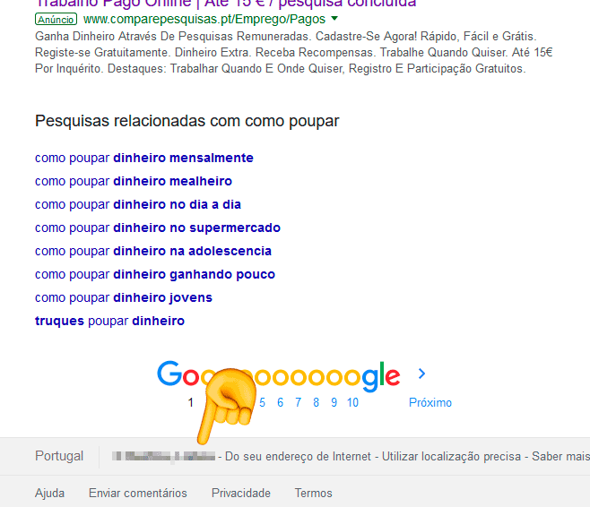 A prova como o Google sabe a localização